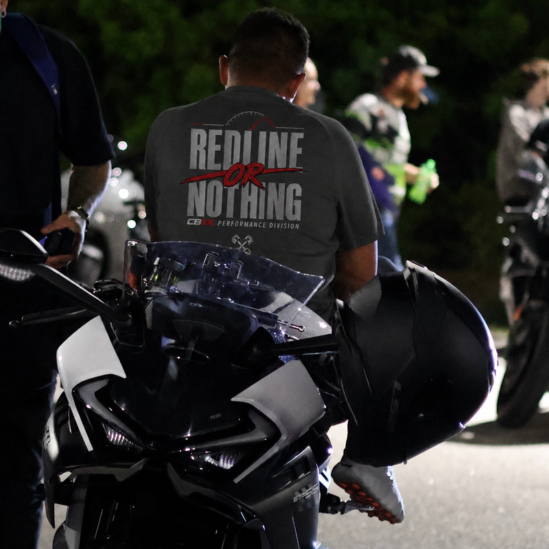 Redline Or Nothing - Heavyweight Tee