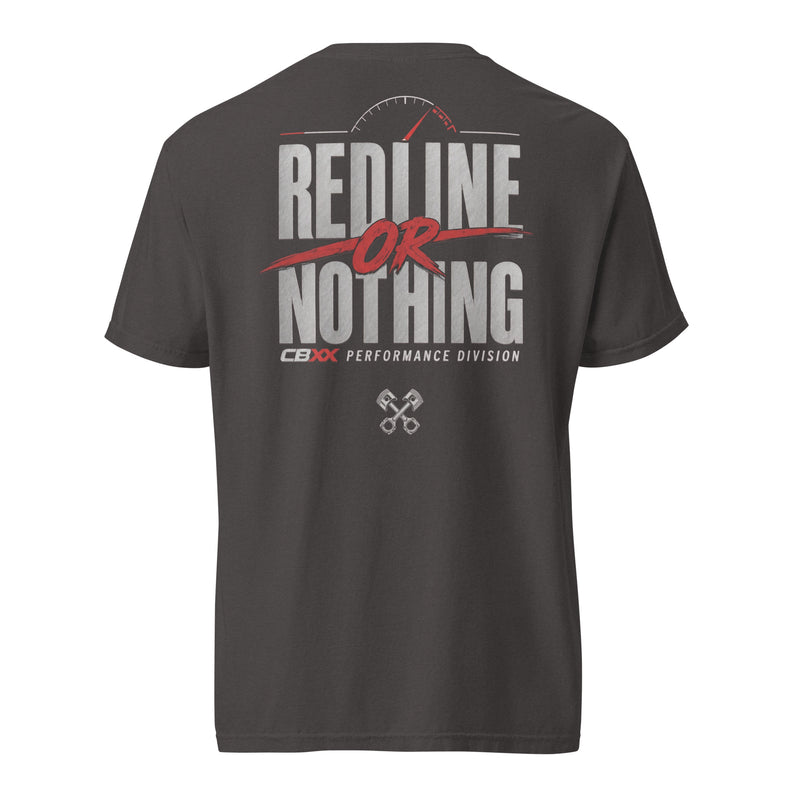 Redline Or Nothing - Heavyweight Tee