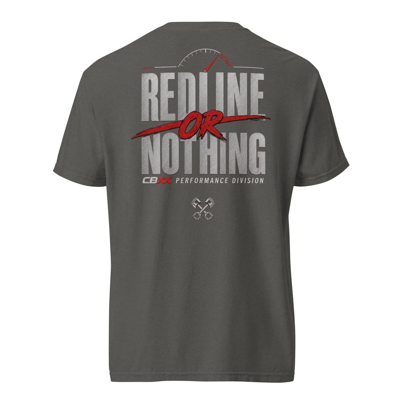 Redline Or Nothing - Heavyweight Tee